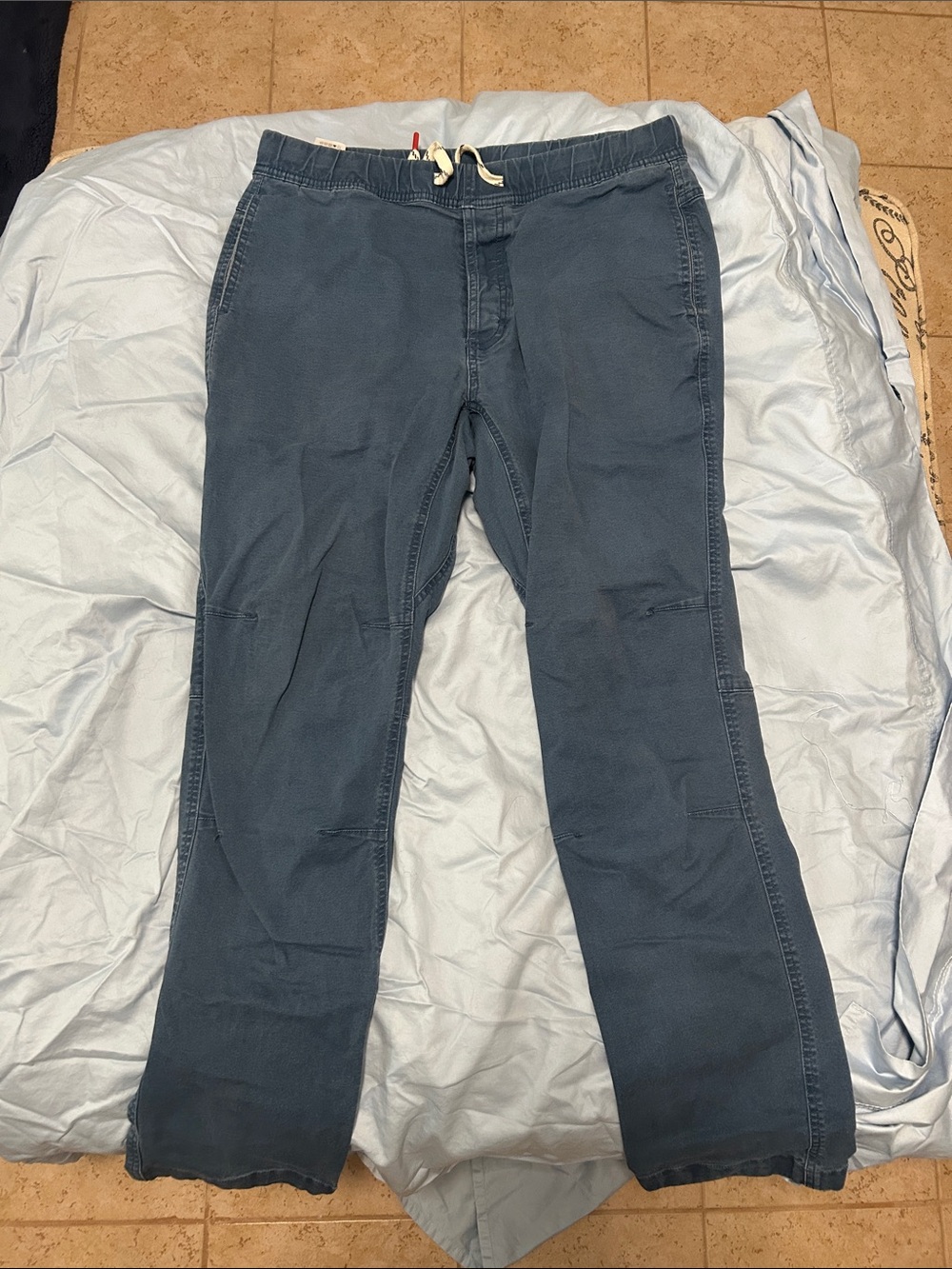 Topo Designs Men's Navy Drawstring Joggers